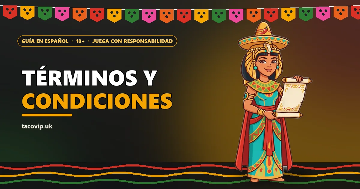Reina del desierto con un pergamino para los términos y condiciones
